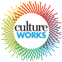 Culture Works full color logo on white background